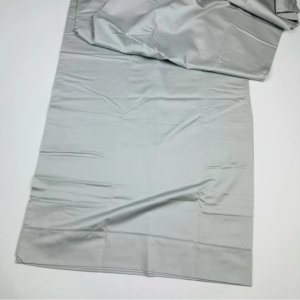 Hotel Collection Supima Cotton Palladium Grey King Flat Sheet